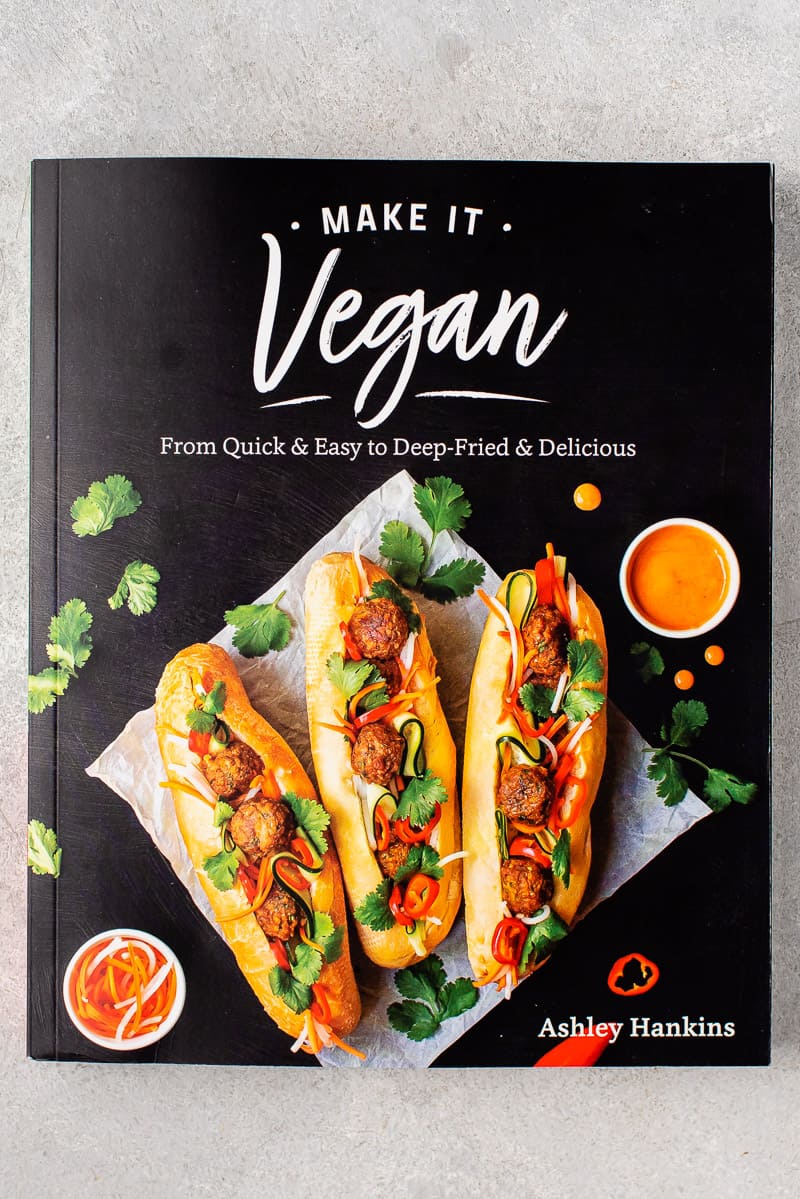 make it vegan cookbook cover