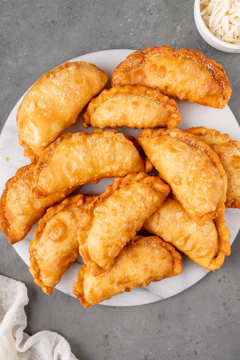 Ecuadorian Fried Cheese Empanadas - Sweet Simple Vegan