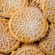 Vegan Pizzelles