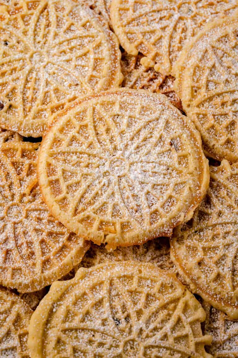 Vegan Pizzelles Sweet Simple Vegan