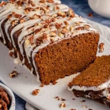 Vegan Gingerbread Loaf Cake