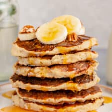 Easy Vegan Banana Pancakes