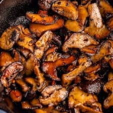 Garlic Butter Miso Mushrooms (Ultimate Burger Topping)