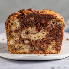 Marbled Chocolate Banana Bread