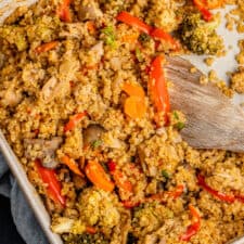Fall-Inspired Quinoa Casserole