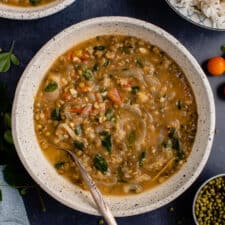Ginisang Munggo (Mung Bean Soup)