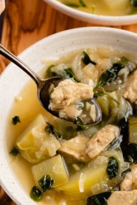 Vegan Tinolang Manok (Chicken Tinola) - Sweet Simple Vegan