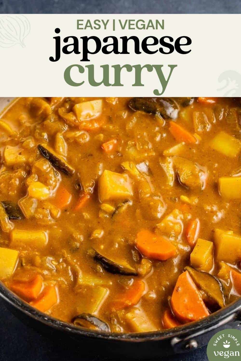 pot of japanese curry for pinterest