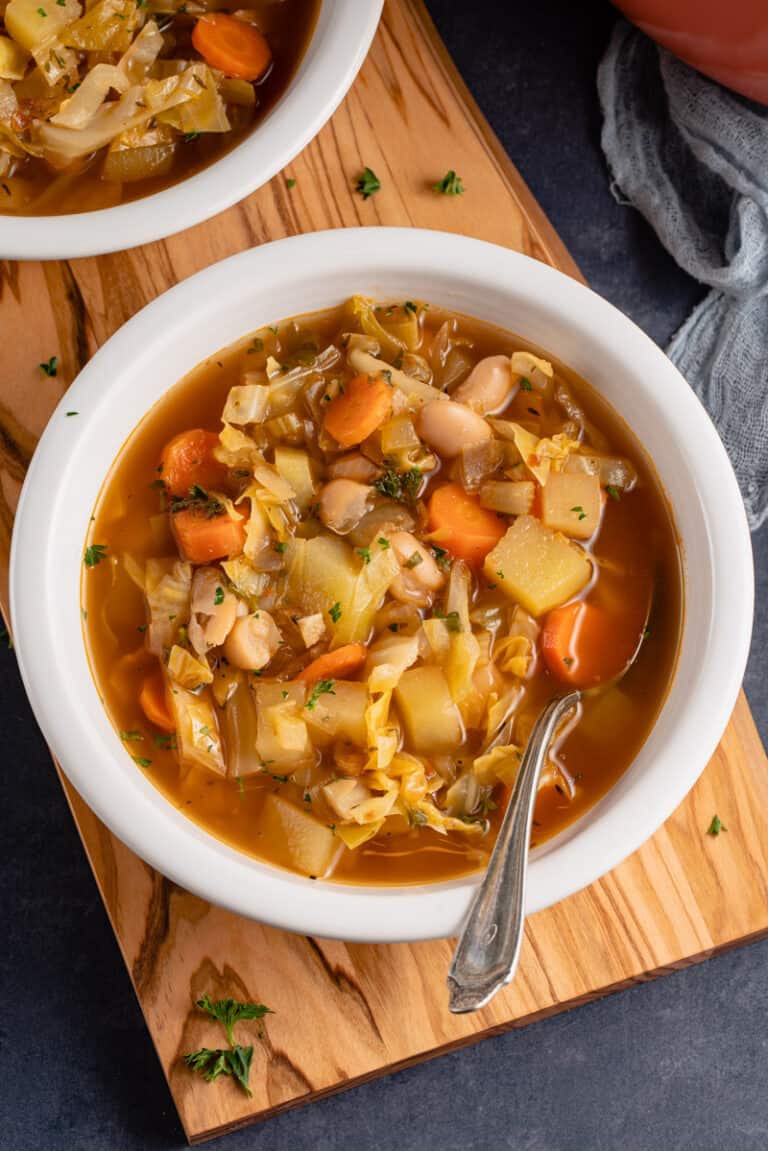 Healthy Cabbage Soup - Sweet Simple Vegan