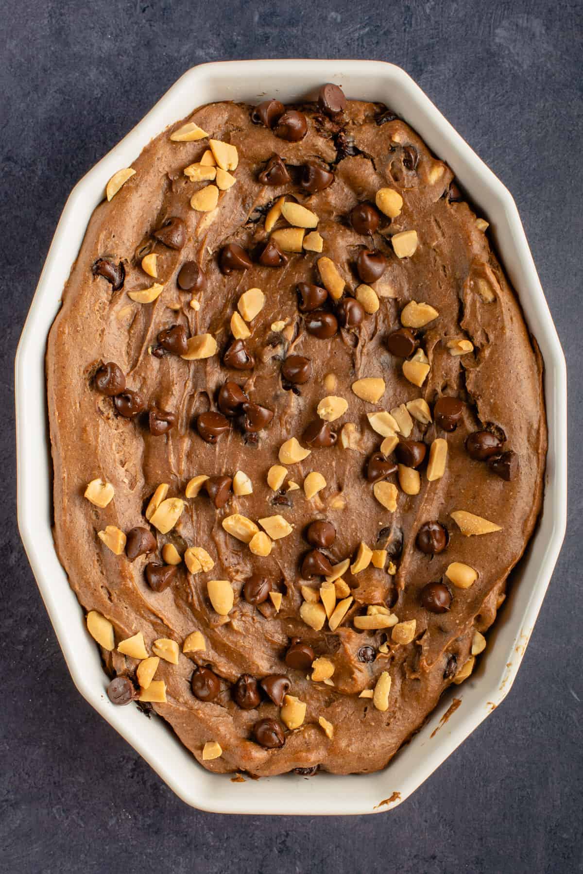 Chocolate Peanut Butter Protein Baked Oatmeal