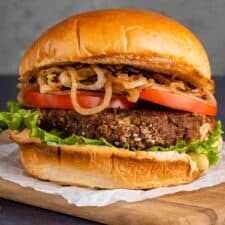 Filipino-Inspired Adobo Burgers Recipe (Vegan)
