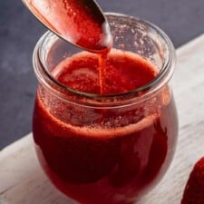 Homemade Strawberry Syrup Recipe-image