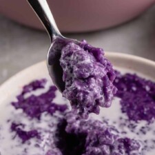 Ube Champorado Recipe