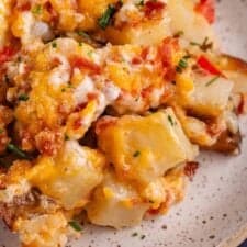 Vegan Loaded Baked Potato Casserole Recipe