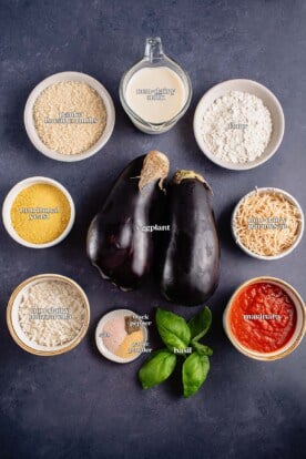 Vegan Eggplant Parmesan - Sweet Simple Vegan