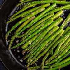 Pan Fried Asparagus Recipe