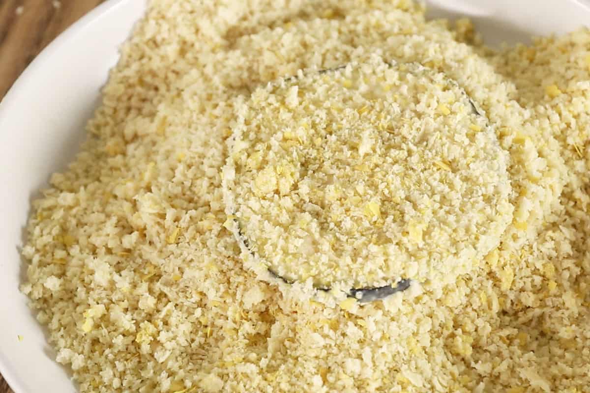 Vegan Eggplant Parmesan - Sweet Simple Vegan