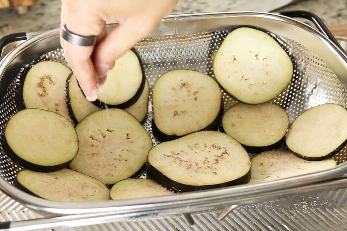 Vegan Eggplant Parmesan - Sweet Simple Vegan