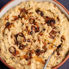 Vegan French Onion Mashed Potatoes Recipe