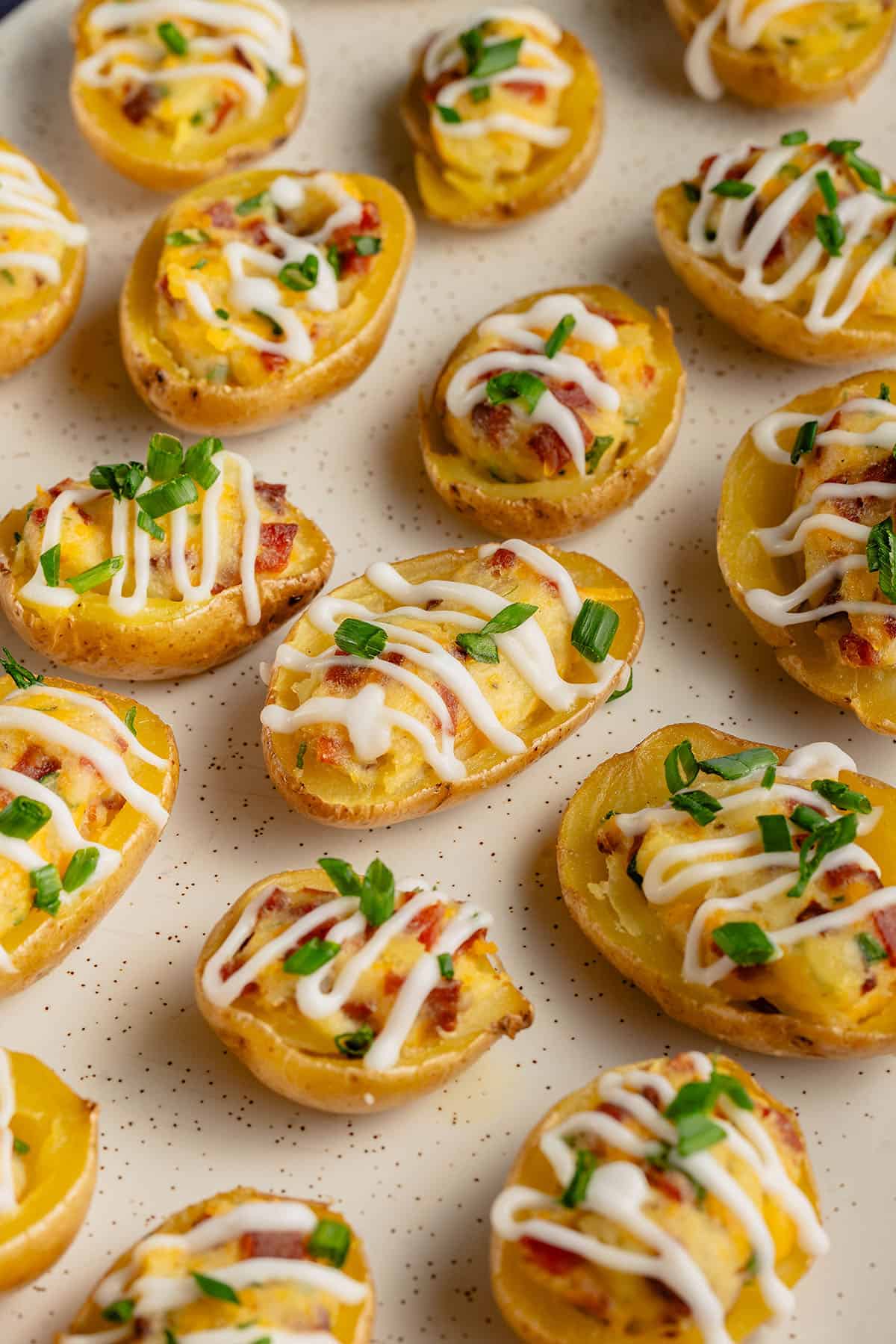 Mini Twice Baked Potatoes (vegan) - Sweet Simple Vegan