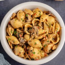 Vegan Tuscan Chicken Pasta Recipe