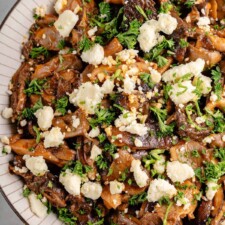 Saucy Buffalo Mushrooms Recipe