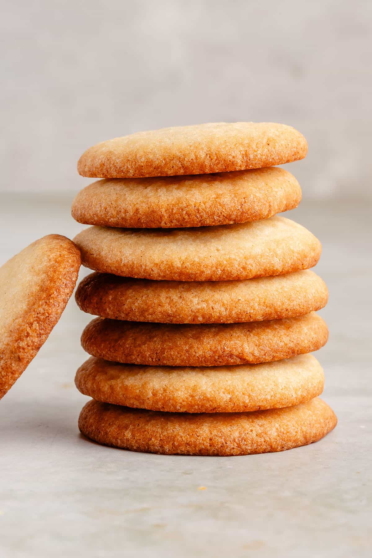 stacked vegan vanilla wafers