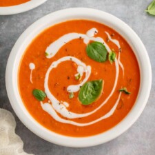 Roasted Red Pepper Tomato Soup Recipe