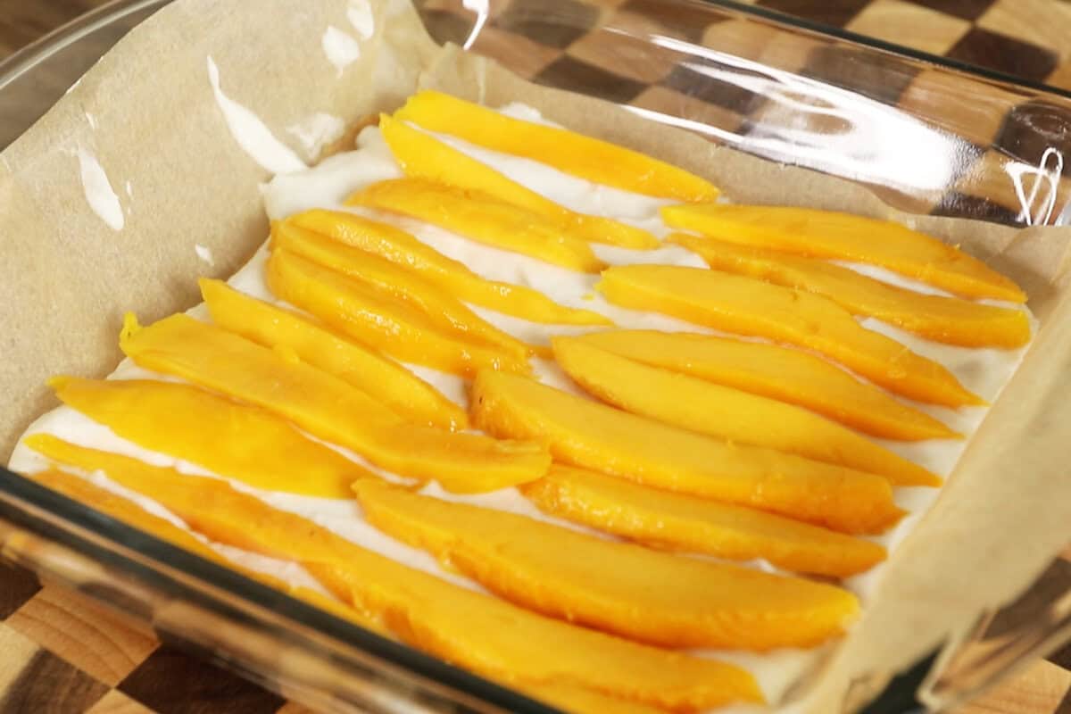 Vegan Filipino Mango Float - Sweet Simple Vegan