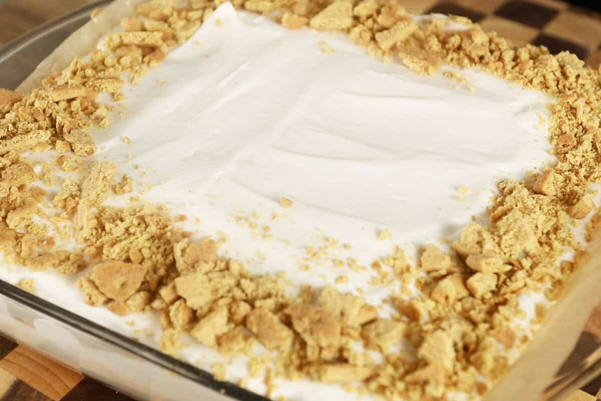 Vegan Filipino Mango Float - Sweet Simple Vegan