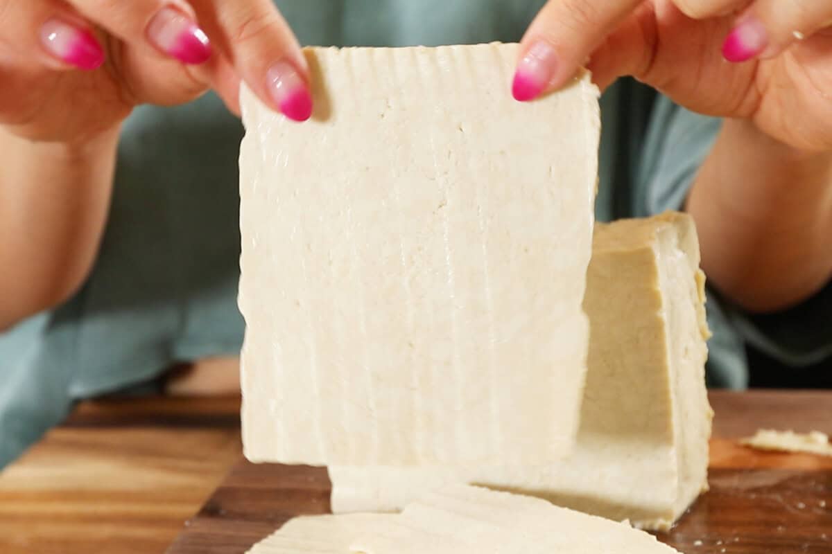 thinly sliced tofu sheet