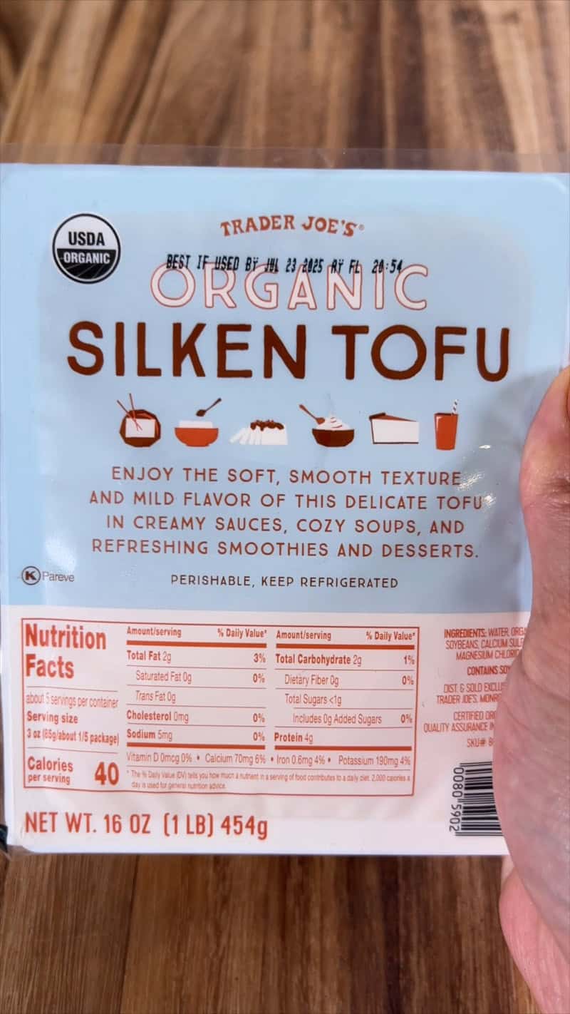 organic silken tofu