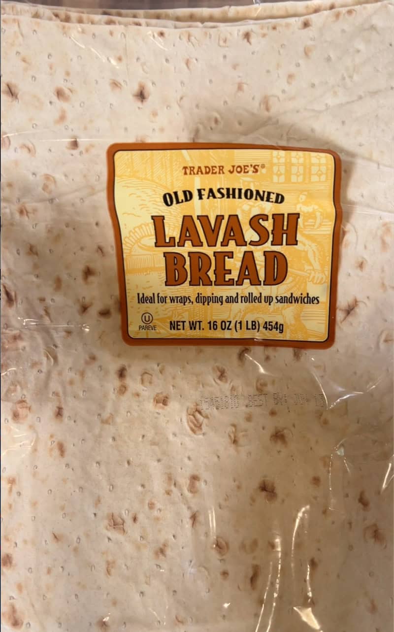 old fashioned lavash bread