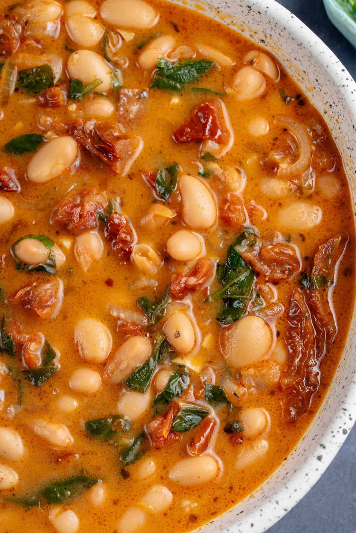 Bowl of Marry me Bean Soup
