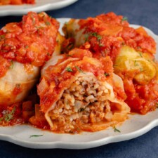 Easy Vegan Stuffed Cabbage Rolls