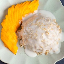 Mango Sticky Rice Oatmeal