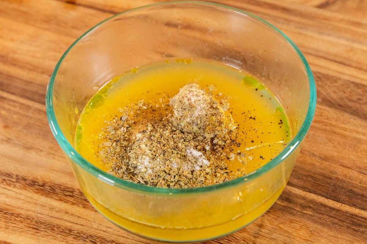 ingredients in a small bowl