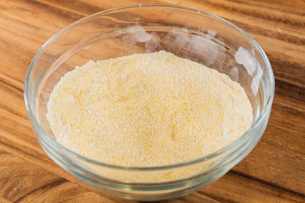 dry mixture in a bowl