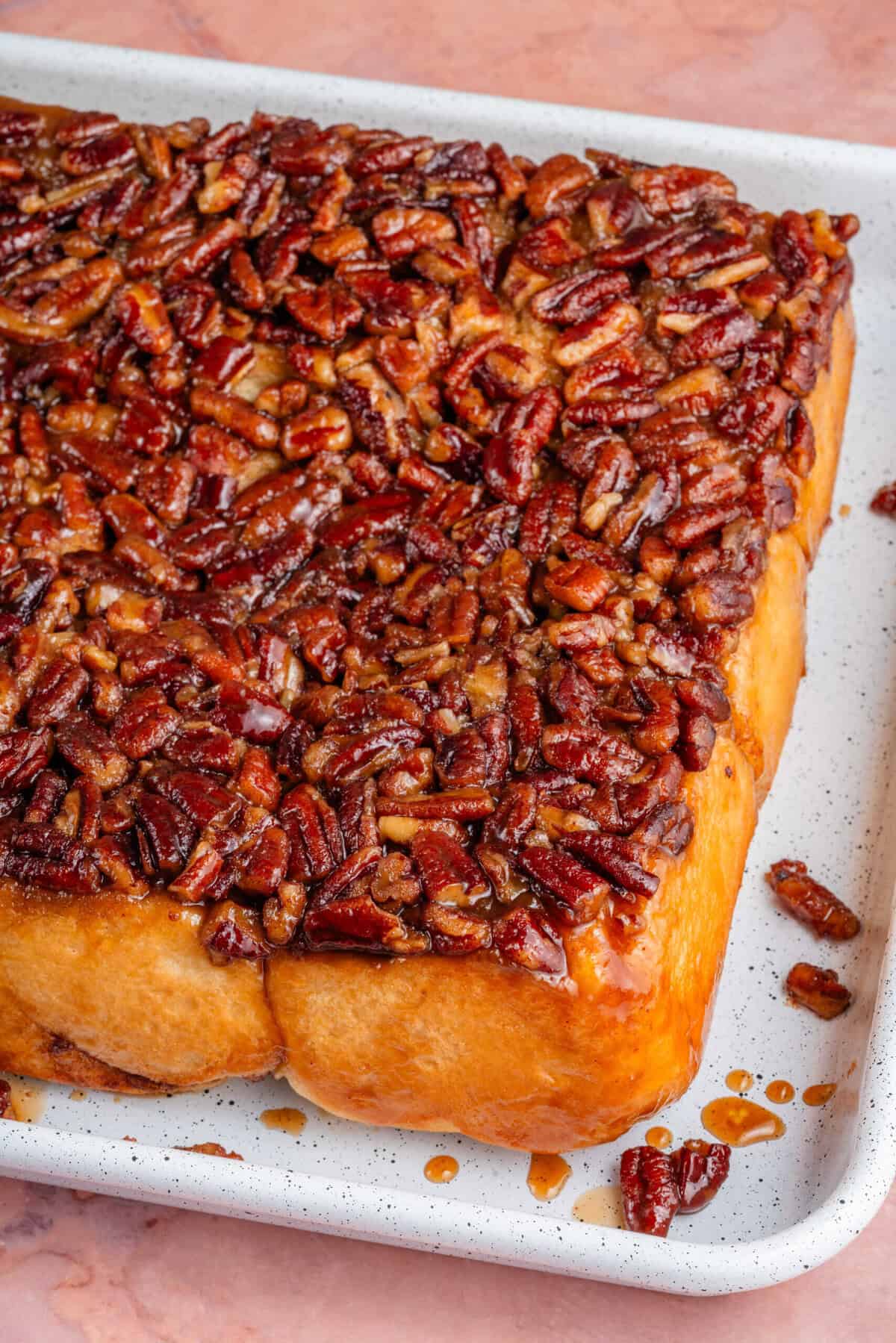 Maple Rolling Pin Maple Pecan Sticky Buns - Sweet Simple Vegan